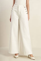 DELICATE HUE WOVEN PANTS