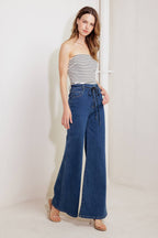 DREAM STATE BLUE DENIM PANTS - 99% Cotton