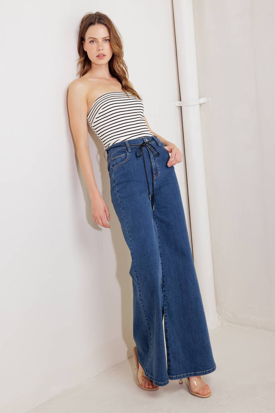 DREAM STATE BLUE DENIM PANTS - 99% Cotton