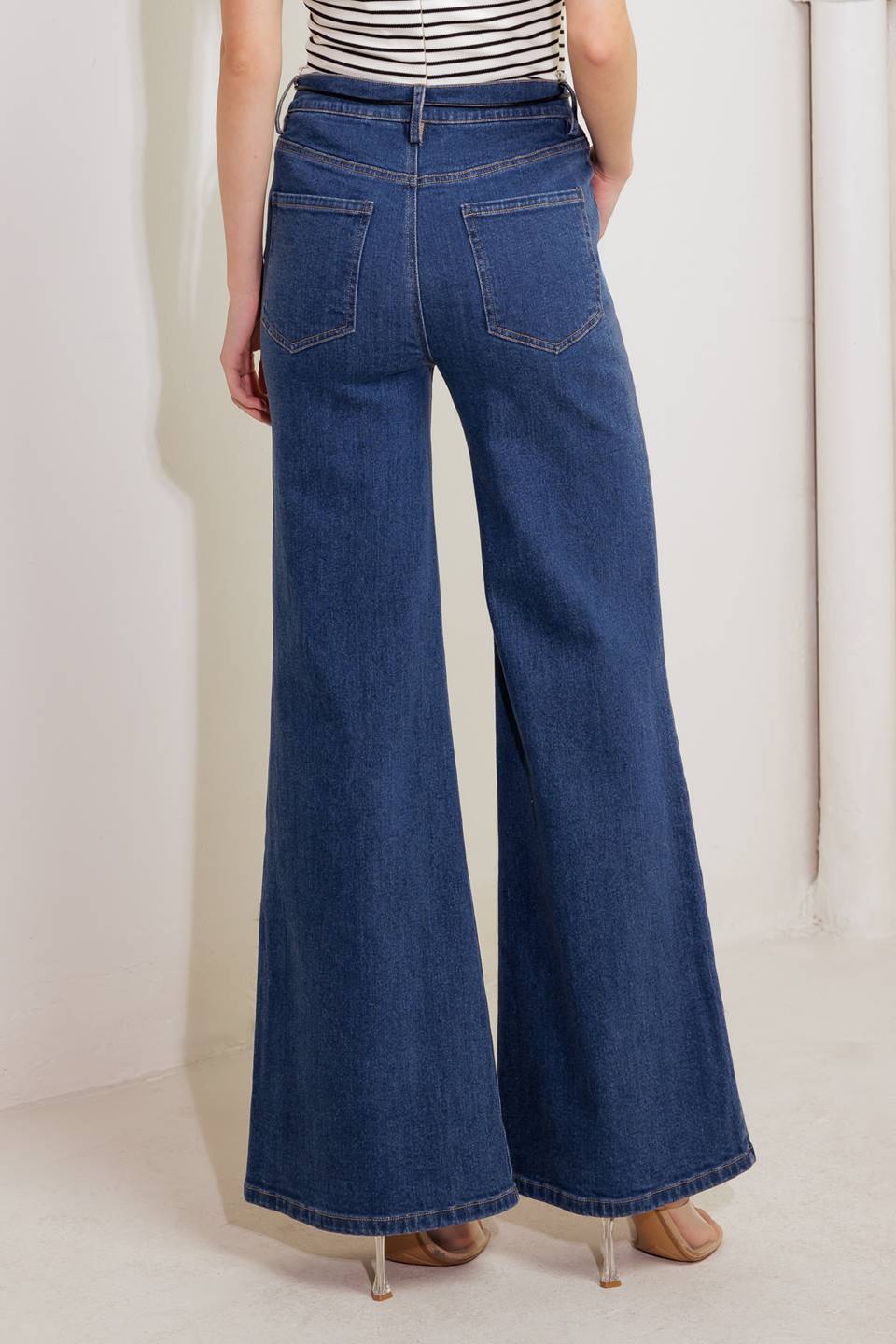 DREAM STATE BLUE DENIM PANTS - 99% Cotton
