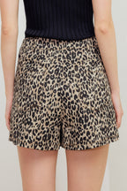CATWALK MOVEMENT WOVEN SKORT - 97% Cotton