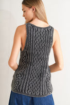 NEVER FORGET KNIT TANK TOP