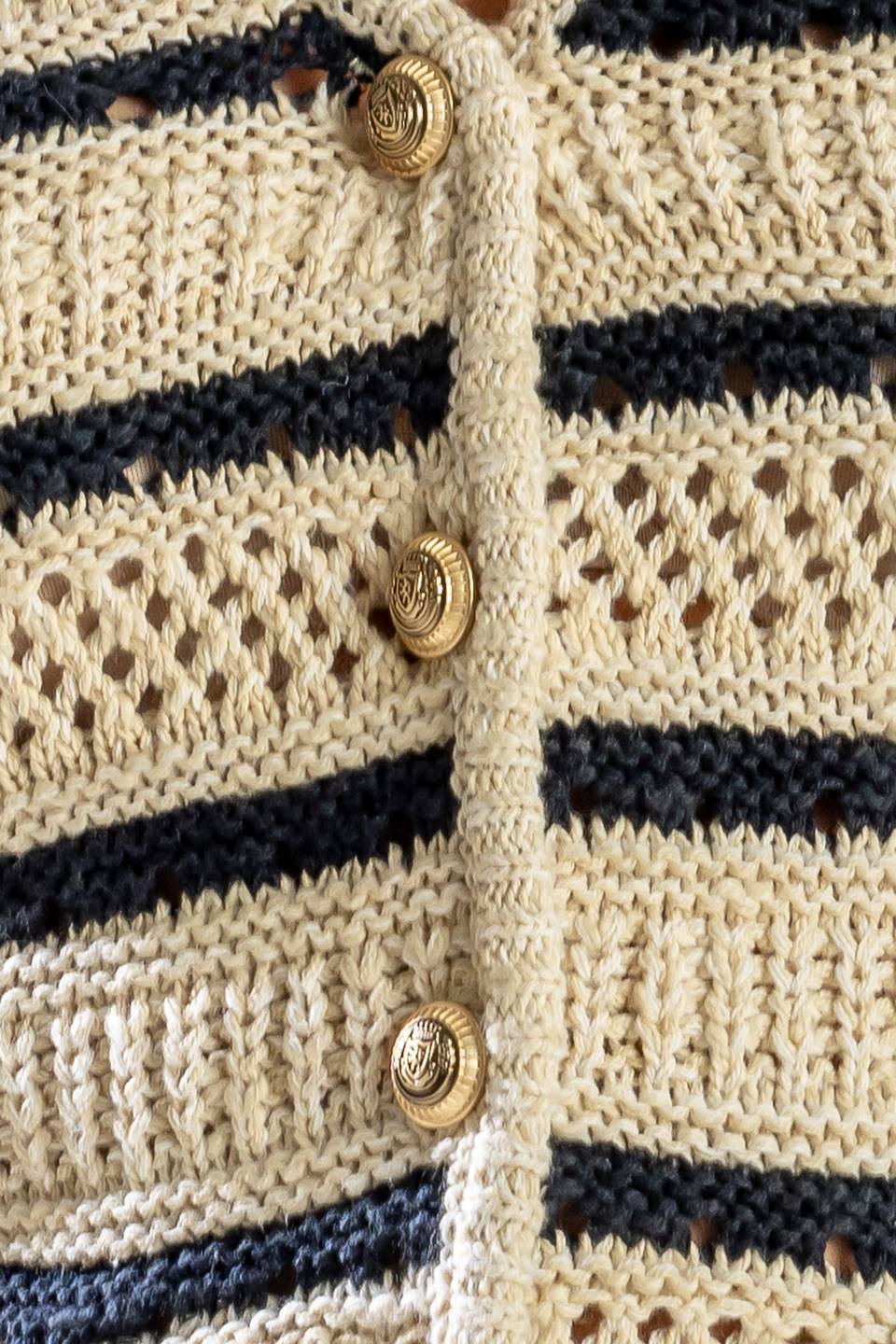 INTO THE NATURAL SWEATER KNIT VEST - 97% Cotton