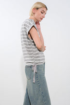 GOOD LUCK CHARM KNIT TOP - 95% Cotton