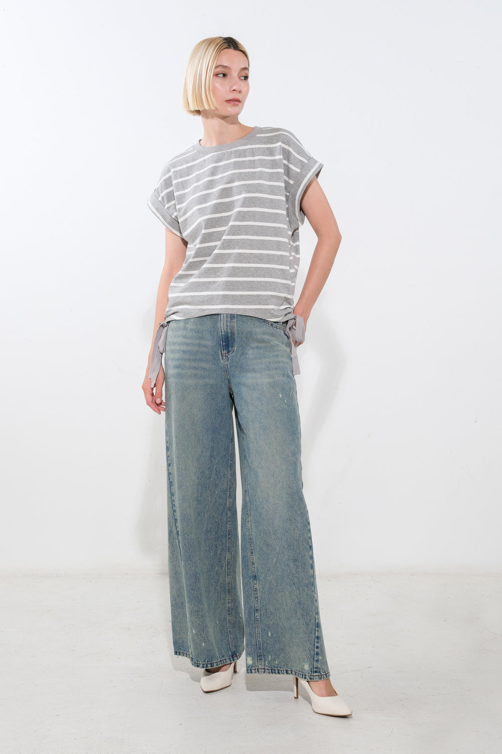 GOOD LUCK CHARM KNIT TOP - 95% Cotton