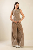 SAFE TO SAY TWILL TOP