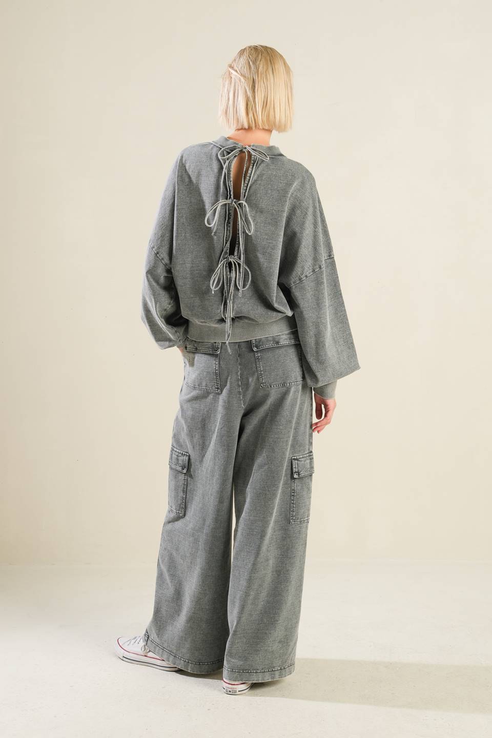 TOGETHER FOREVERMORE KNIT TOP - 98% Cotton