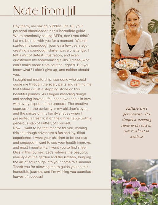 A Summer Of Sourdough (E-Book) - The Peony Haus