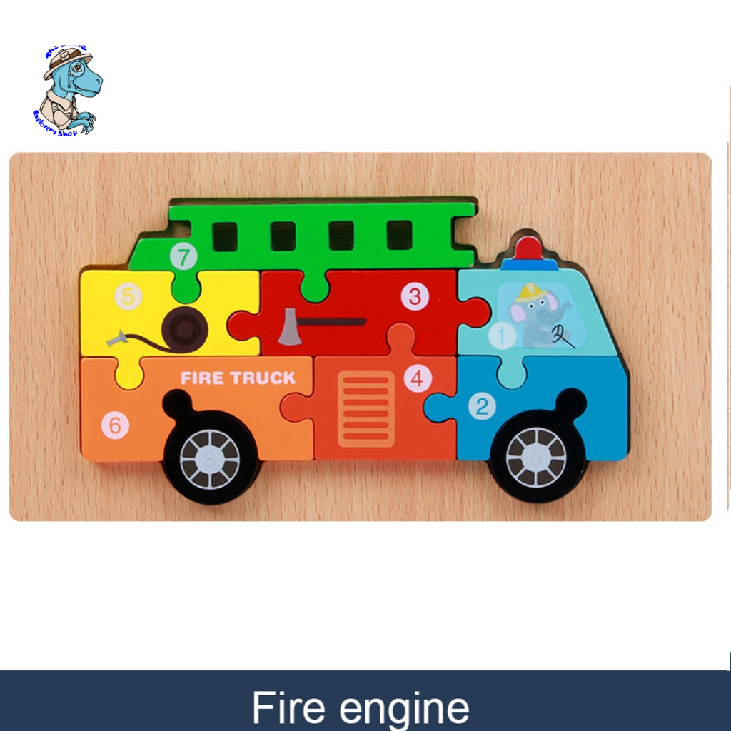 3D Wooden Puzzle