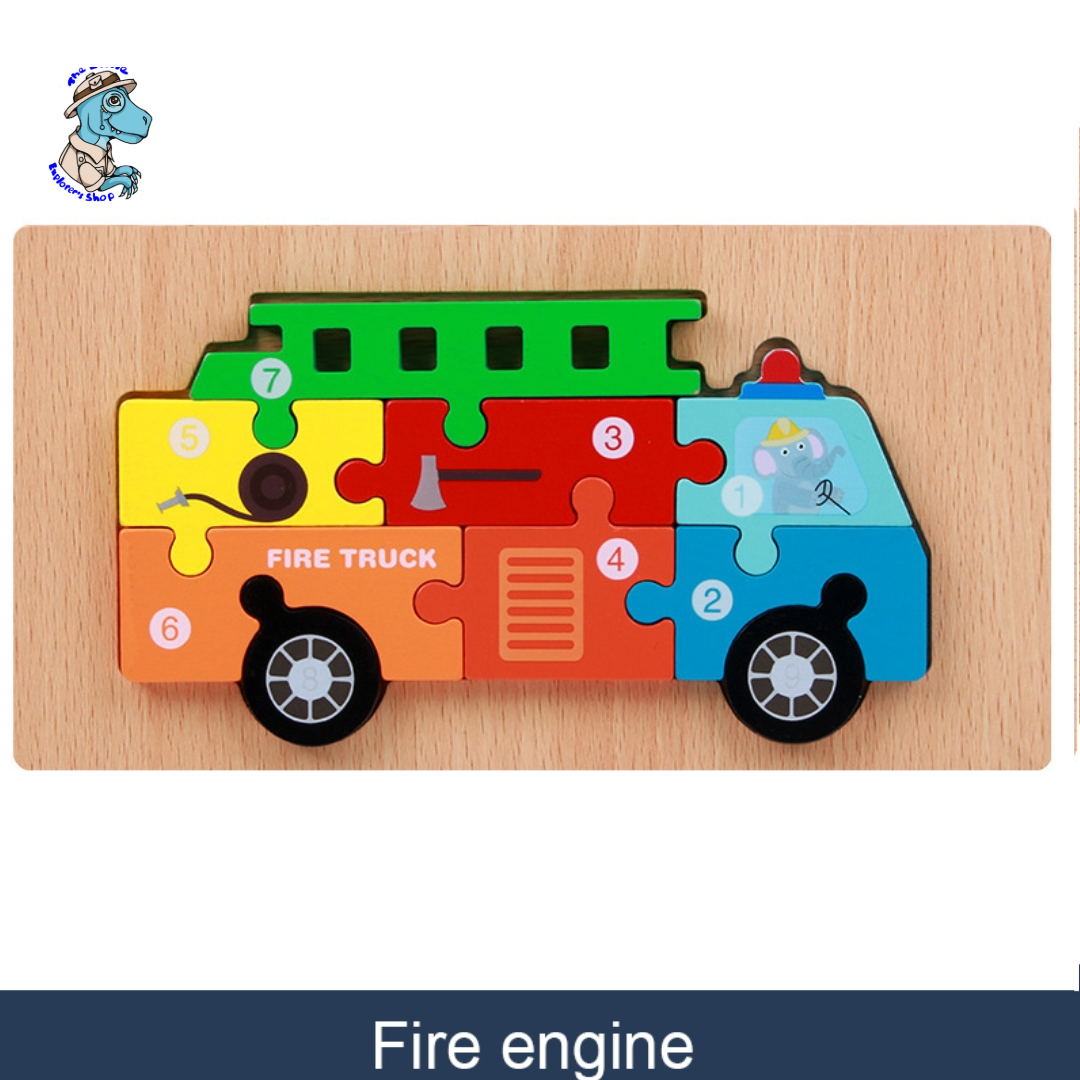 3D Wooden Puzzle