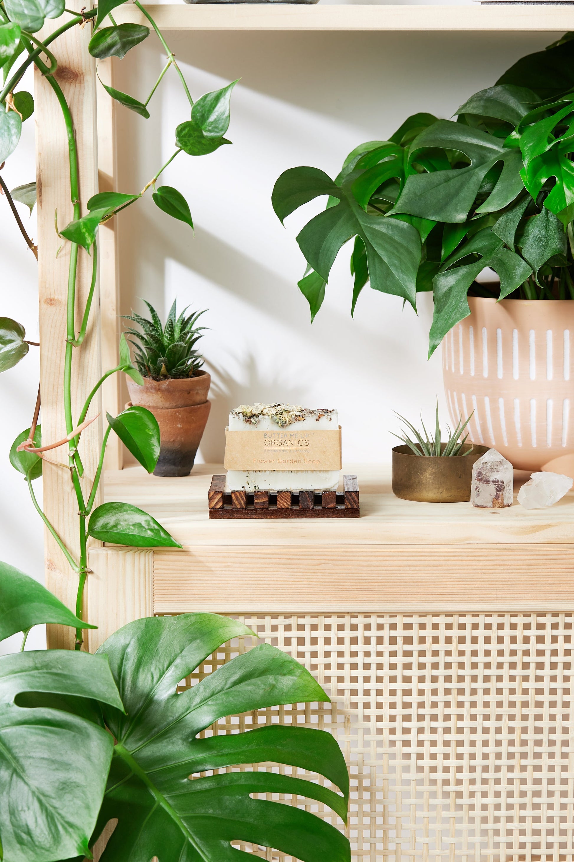 Flower Garden Soap / Organic Soap / Vegan Soap / Handmade Soap / Cold - The Peony Haus