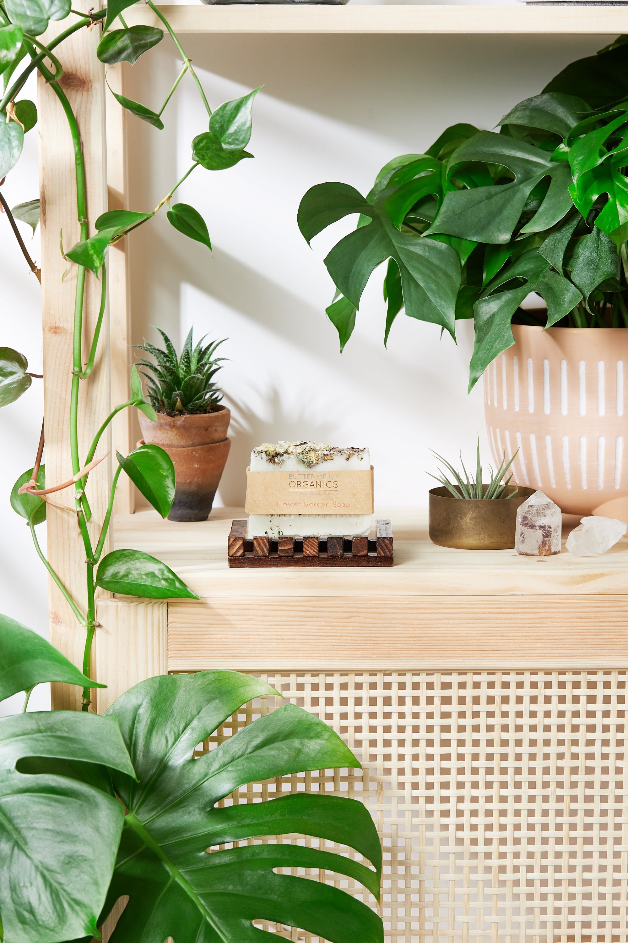 Flower Garden Soap / Organic Soap / Vegan Soap / Handmade Soap / Cold - The Peony Haus