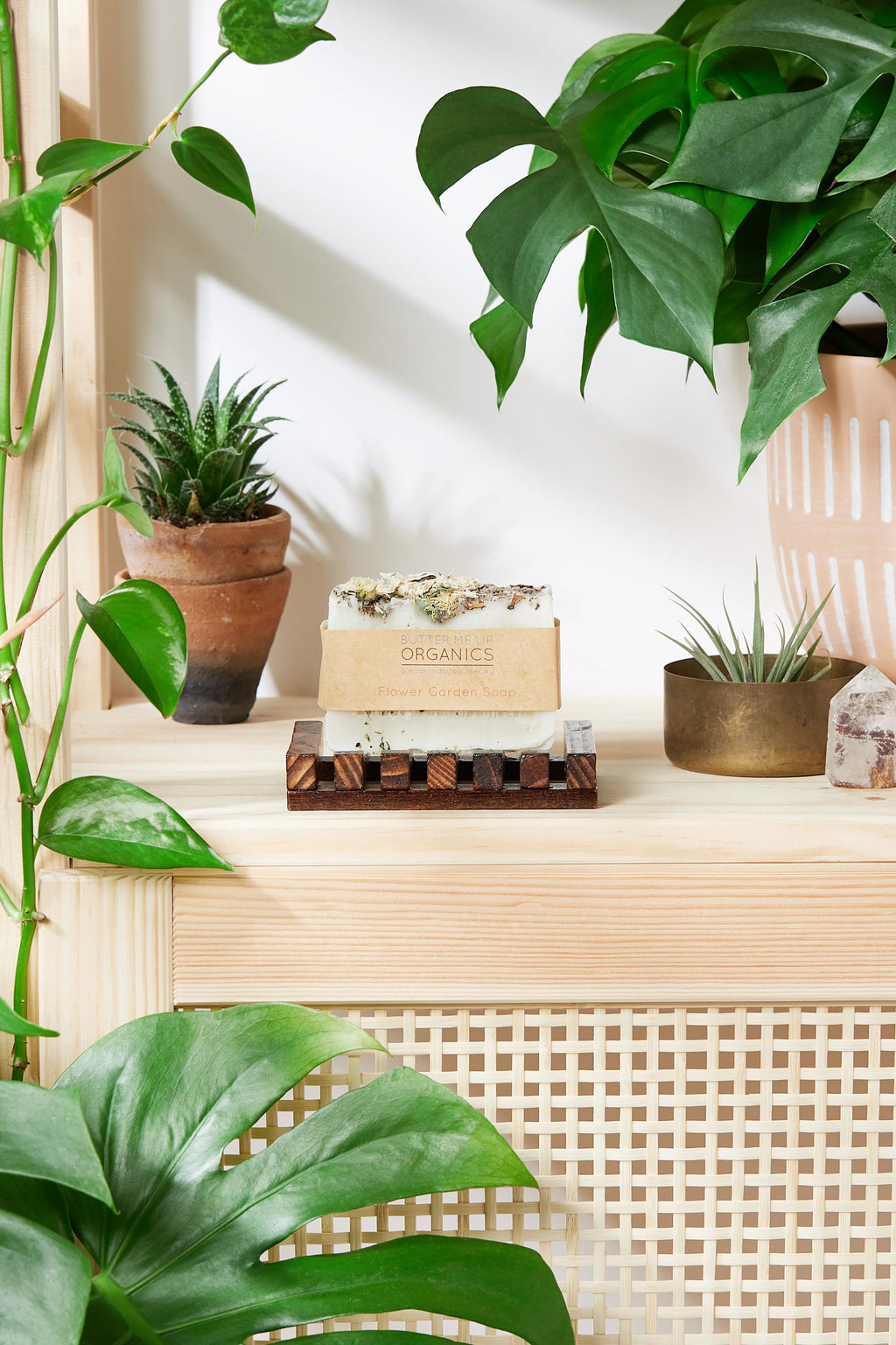 Flower Garden Soap / Organic Soap / Vegan Soap / Handmade Soap / Cold - The Peony Haus