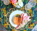 Vines Handwoven Iraca Napkin Ring