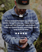 Grand Flannel, Checkered Blue