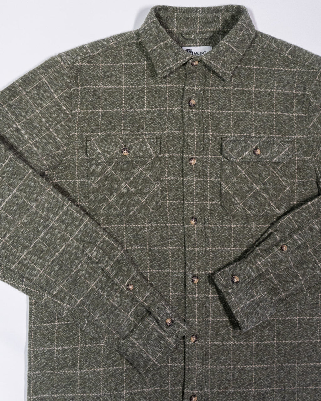 Grand Flannel, Moss Green