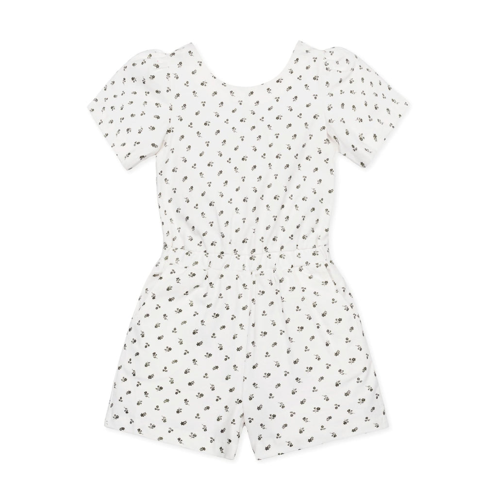 Organic Knit Flutter Romper - 95% Organic Cotton
