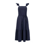 Organic Knit Flounce Dress