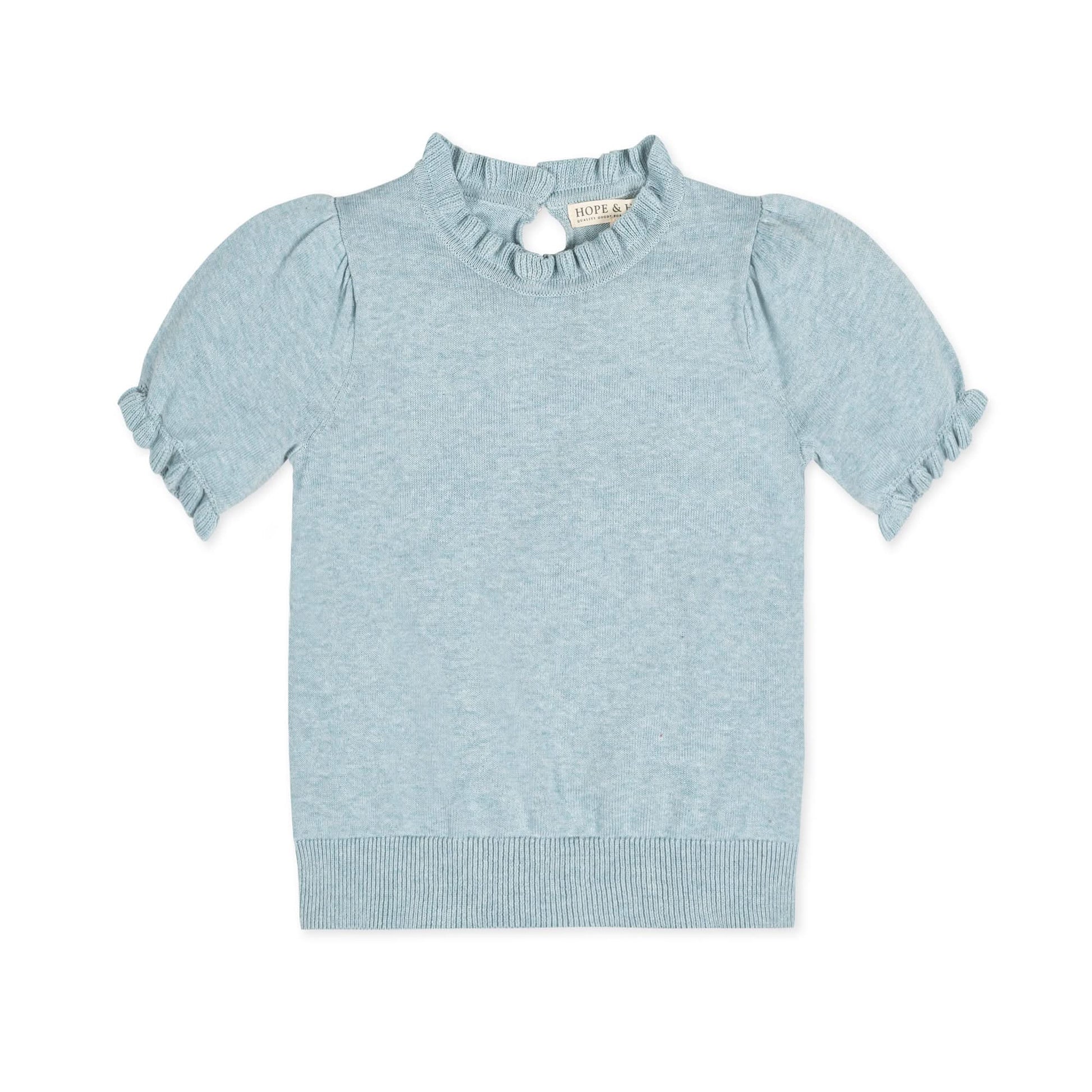 Organic Puff Sleeve Sweater