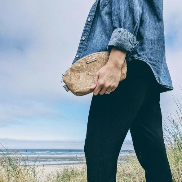 RULE BREAKER zippered pouch | SILVER