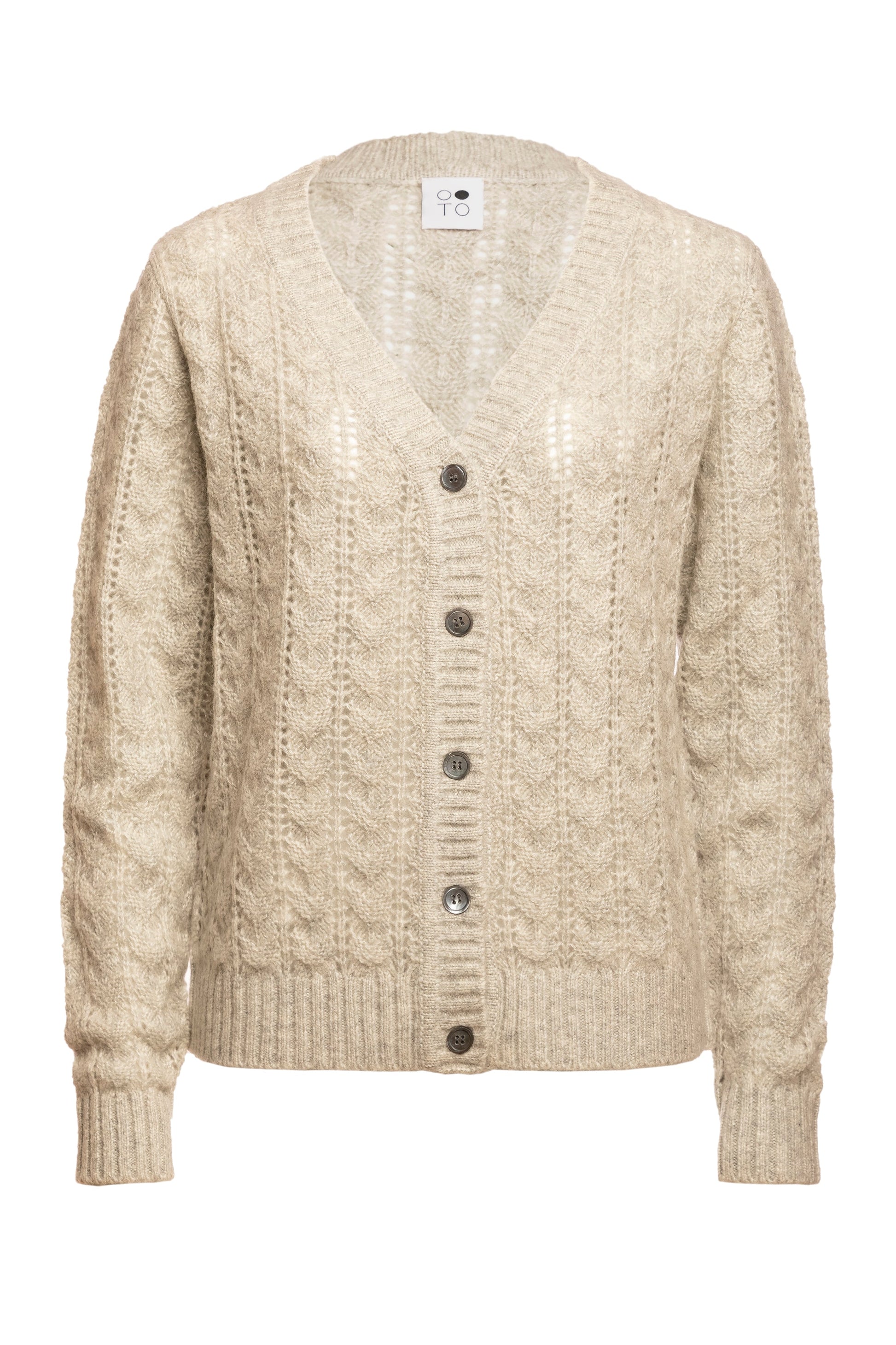 Amethyst Loose Fit Cardigan - The Peony Haus