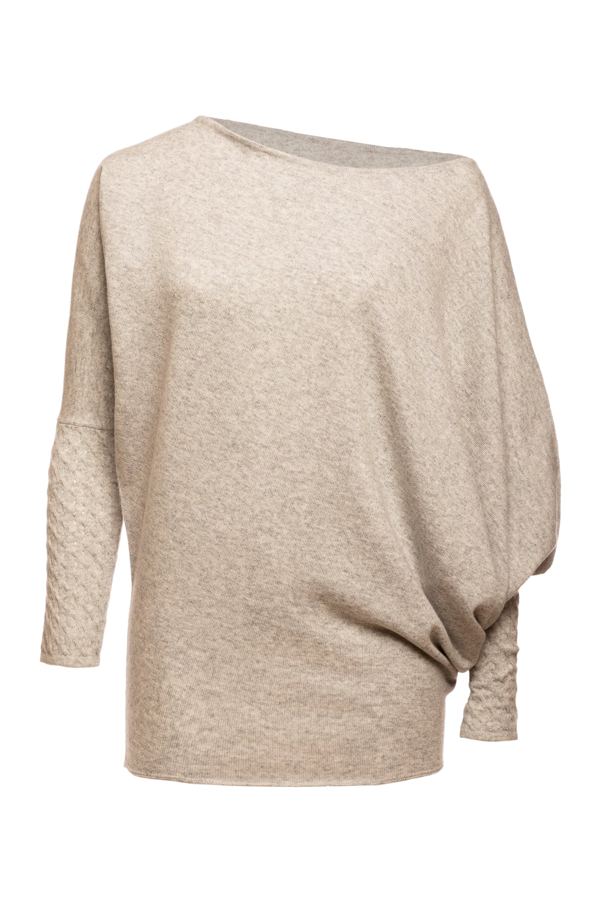 Jewel Asymmetric Boat Neck Top - The Peony Haus