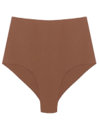 Organic Cotton No Show High Waist Hipster