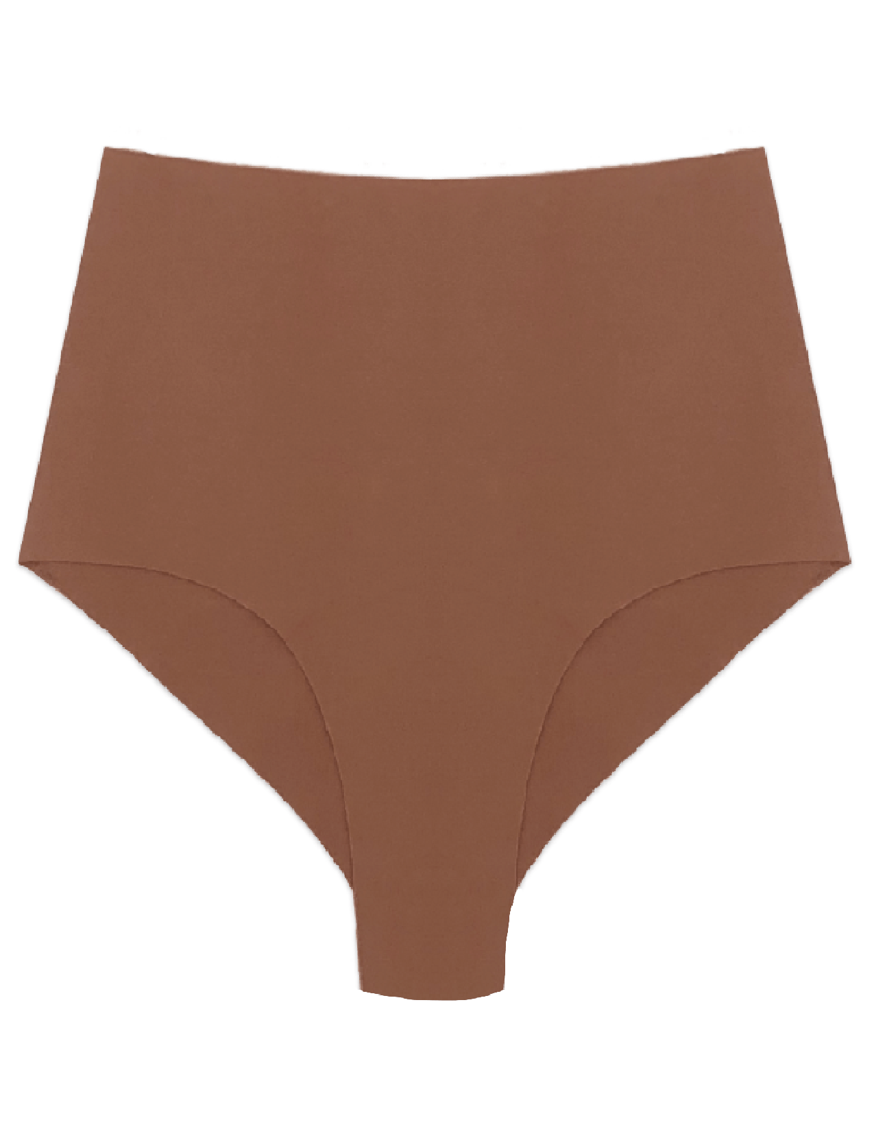 Organic Cotton No Show High Waist Hipster