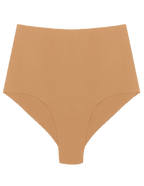 Organic Cotton No Show High Waist Hipster