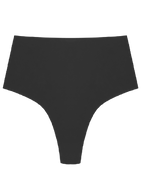 Organic Cotton No Show High Waist Thong