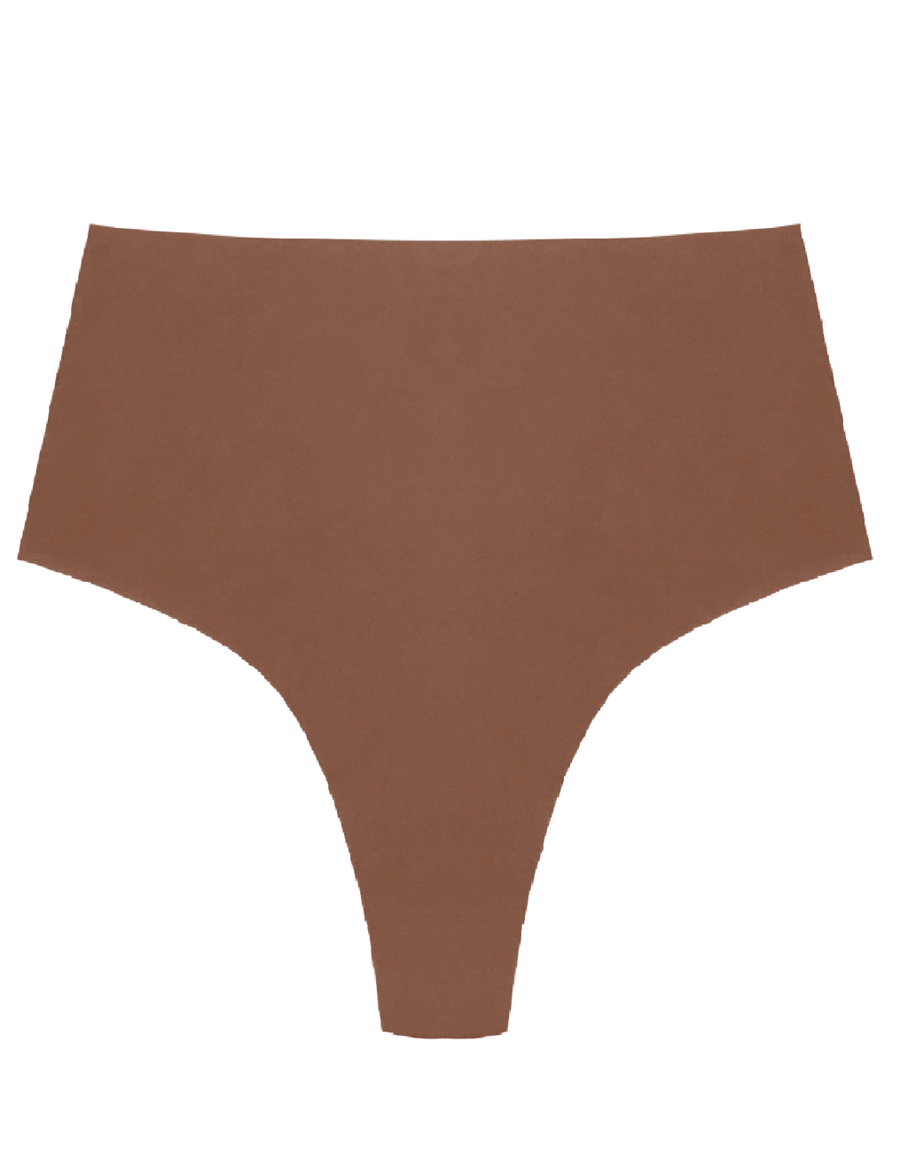 Organic Cotton No Show High Waist Thong