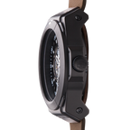 Vento Black Nato Leather - The Peony Haus