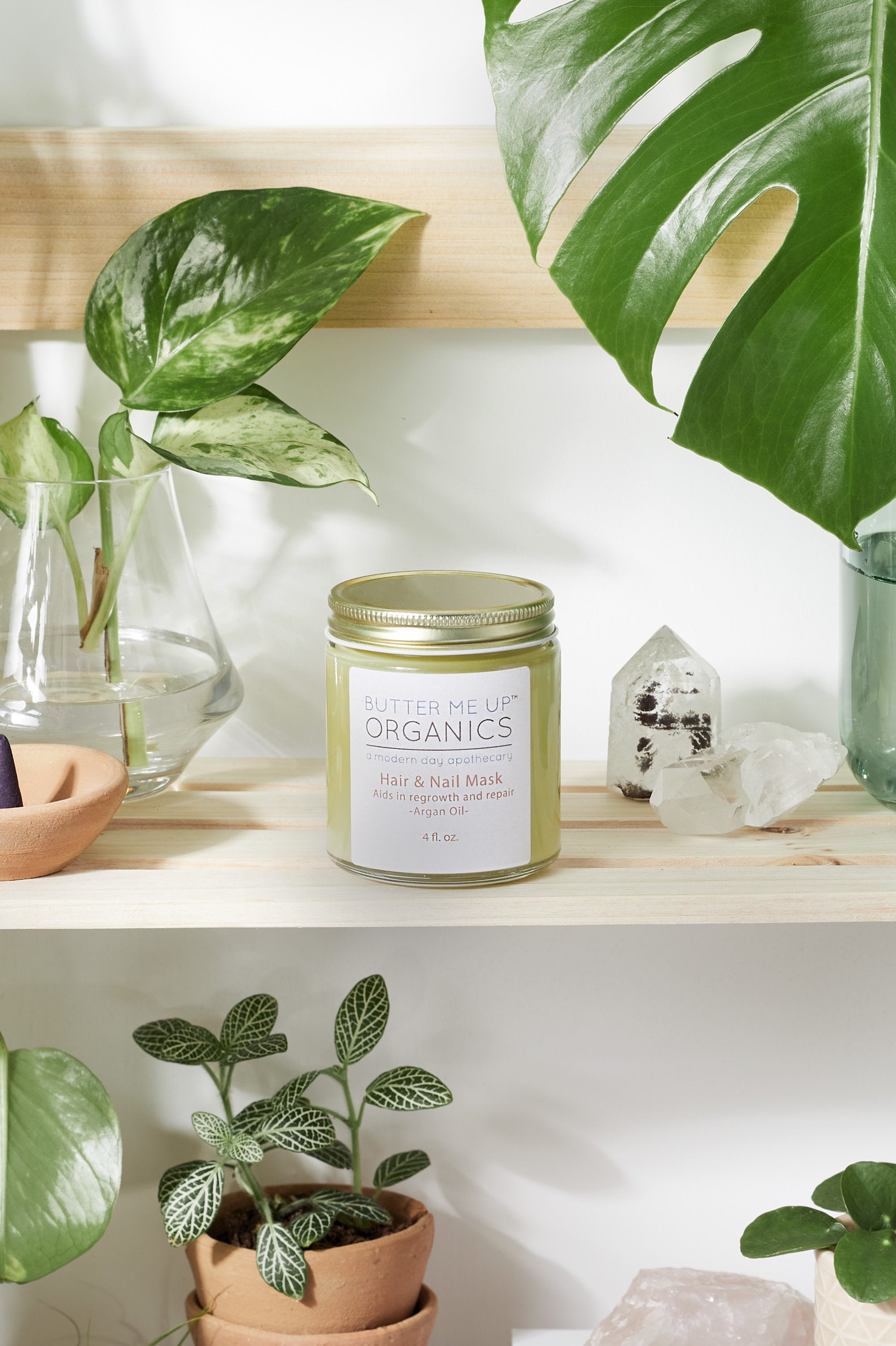 Hair & Nail Mask for long hair growth and healthy nails - The Peony Haus