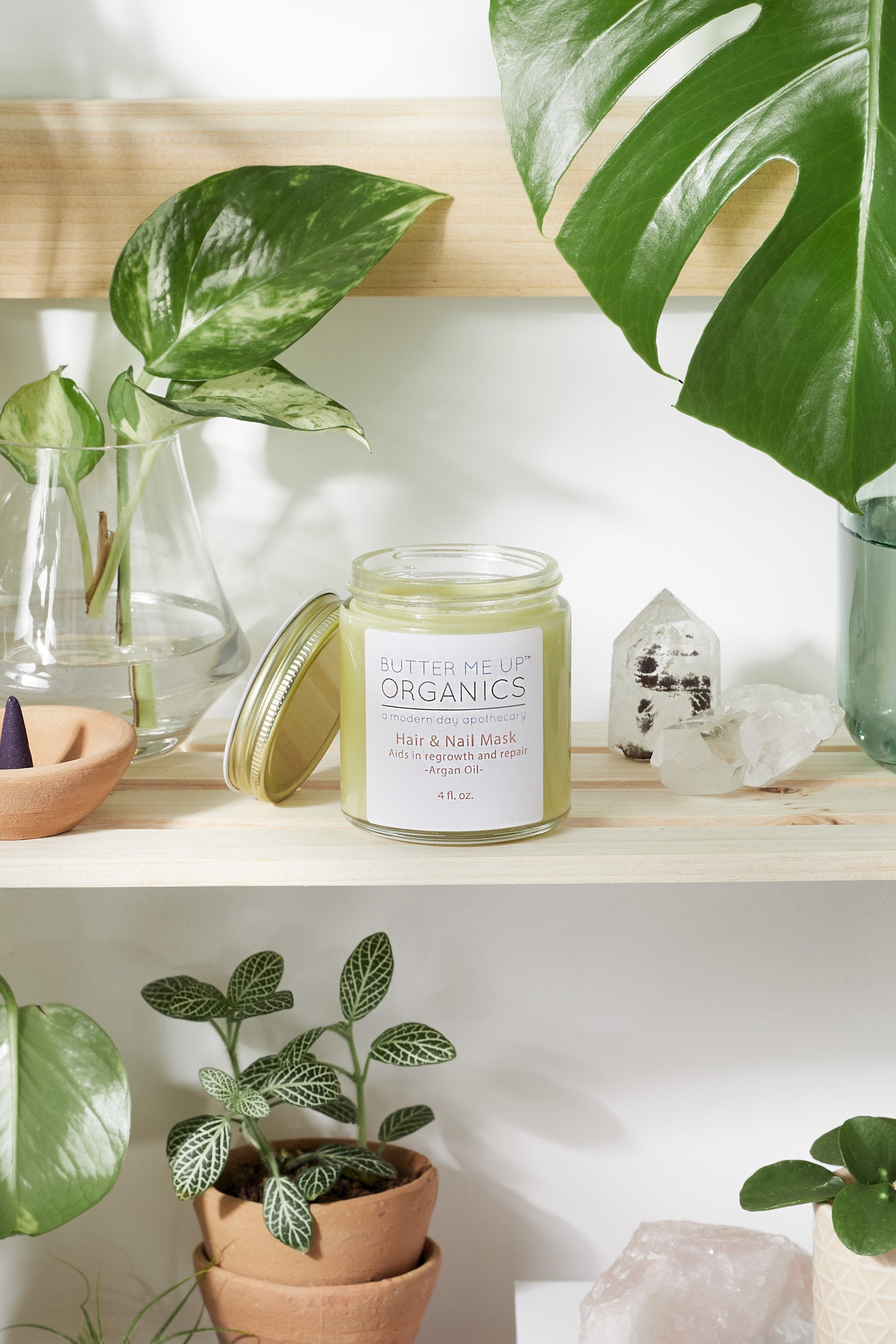 Hair & Nail Mask for long hair growth and healthy nails - The Peony Haus