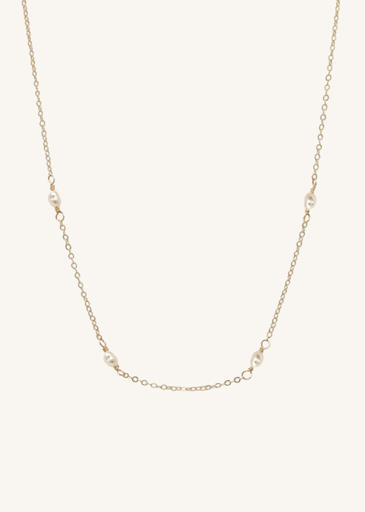 Halcyon Pearl Necklace