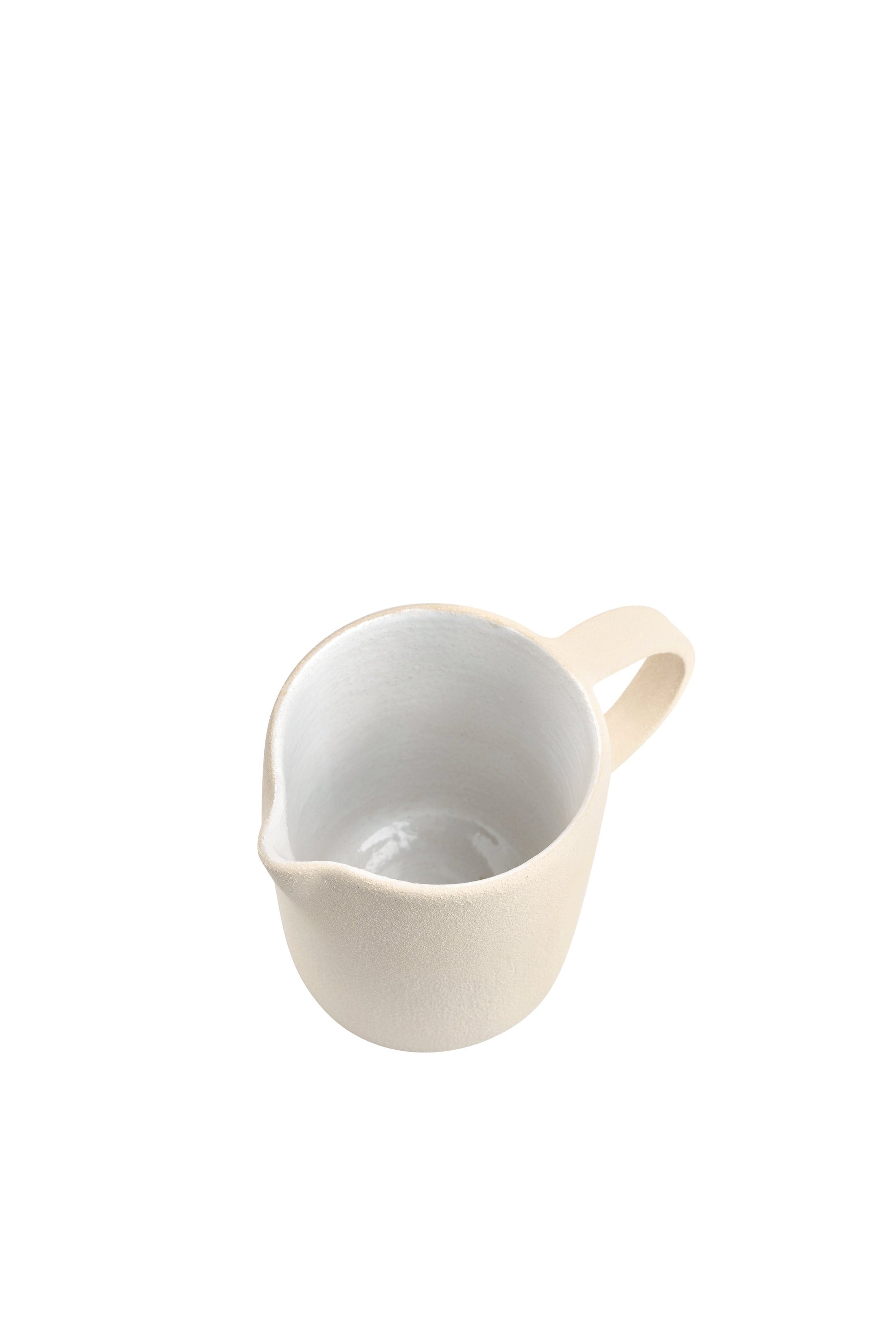 Handmade Stoneware Small Pitcher
