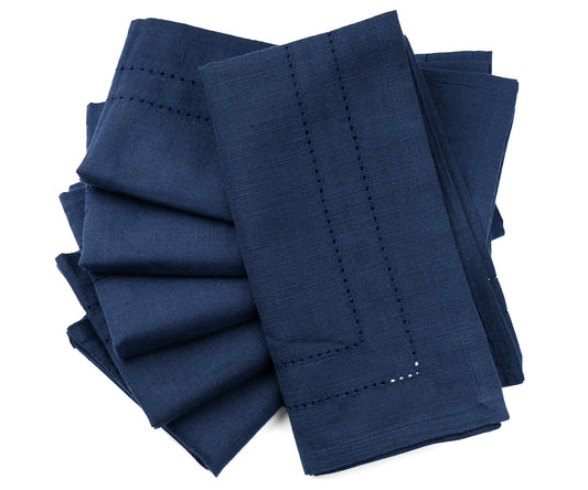 Cloth Dinner Napkins for Wedding Reception - Ivory, Red, Blue, Black, Navy, Green