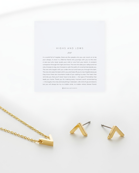 Highs & Lows Bundle: Necklace + Earring Set