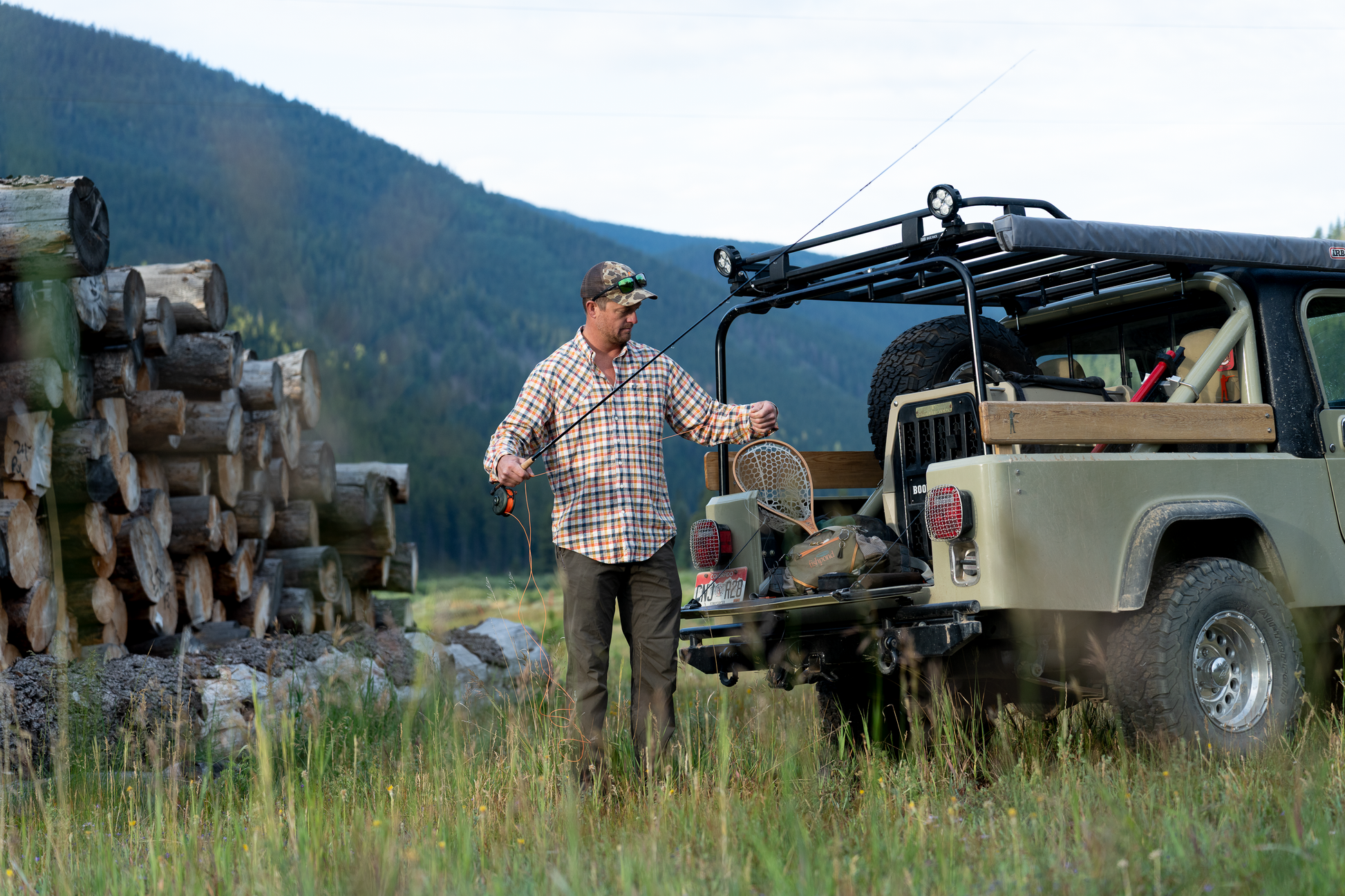 Sportsmans Shirt - Montana Plaid
