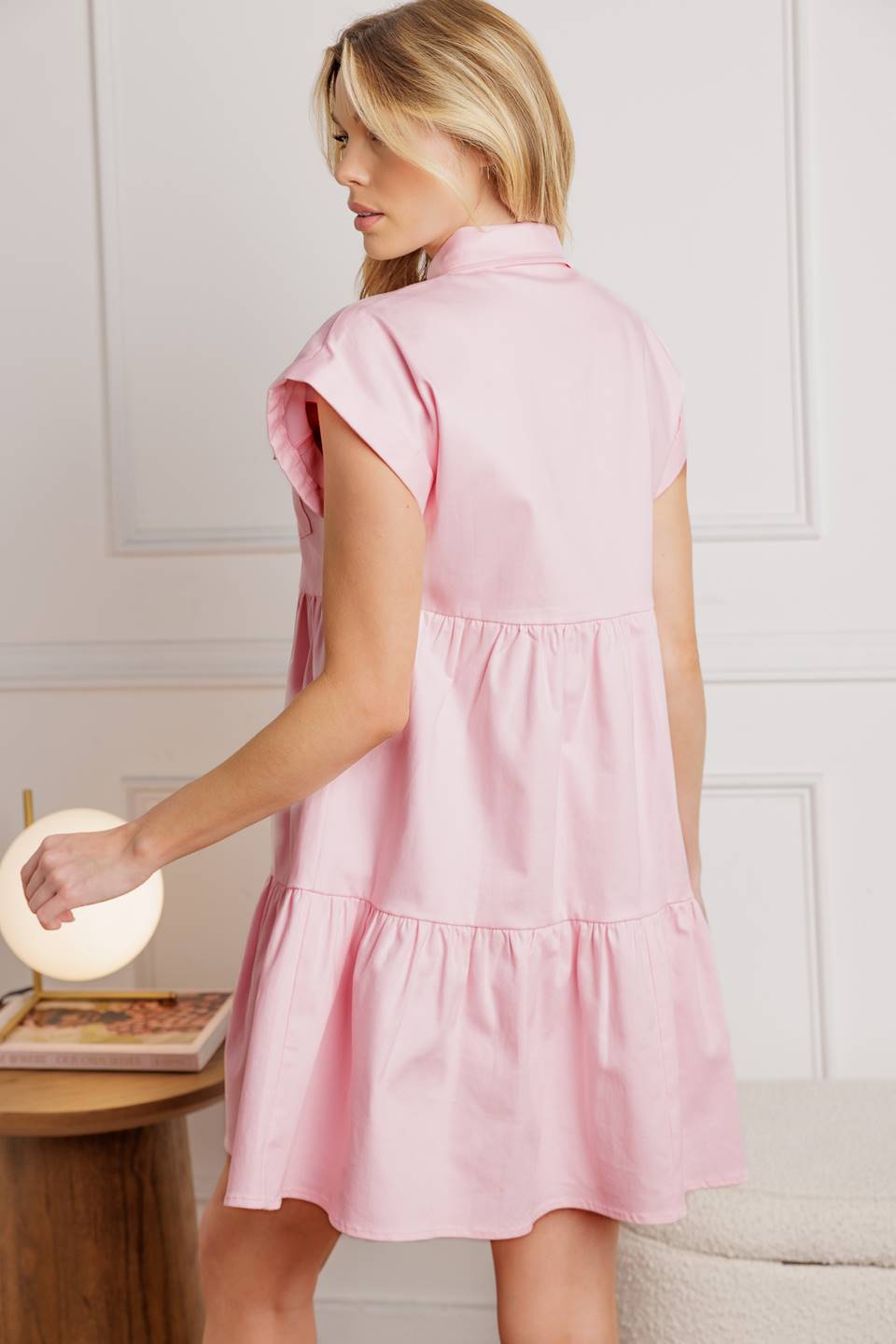 COMMON GROUND TWILL MINI DRESS - 90% Cotton