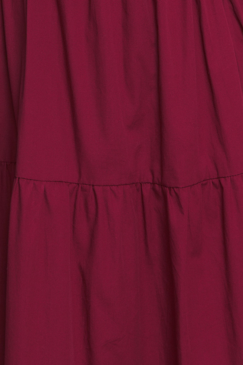 SUMMER GLOW BURGUNDY WOVEN MAXI DRESS
