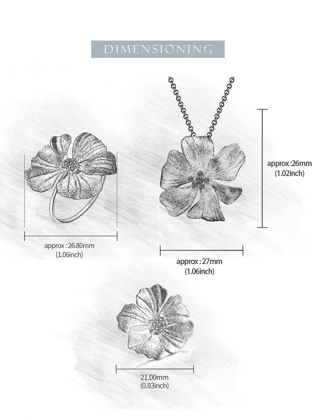 Peony Stud