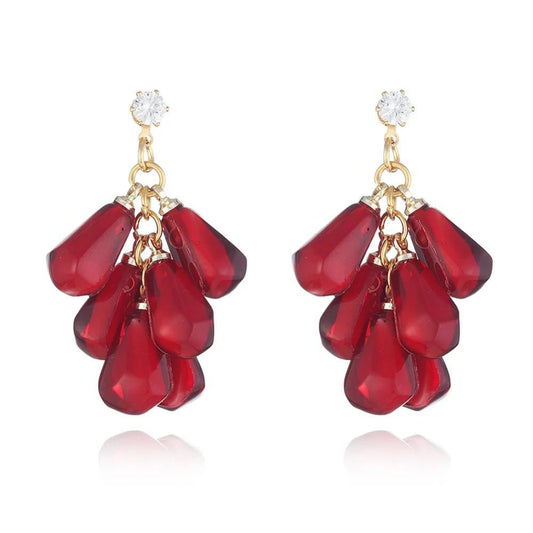 Pomegranate Seeds Earrings #2