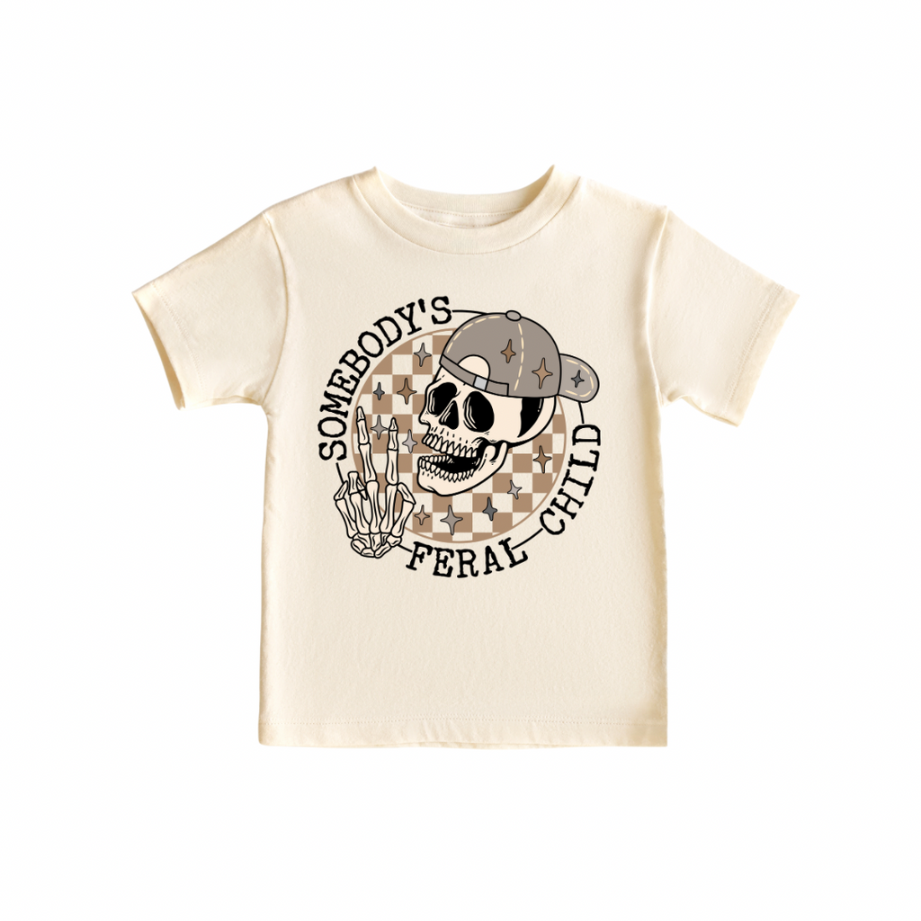 Somebody's Feral Child - 100% Cotton Tee