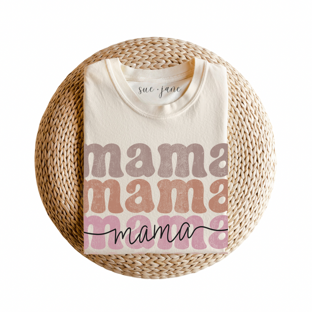 Distressed Mama Organic Cotton Tee