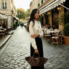 THE MARY SUEDE TOTE BAG