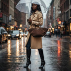 THE MARY SUEDE TOTE BAG