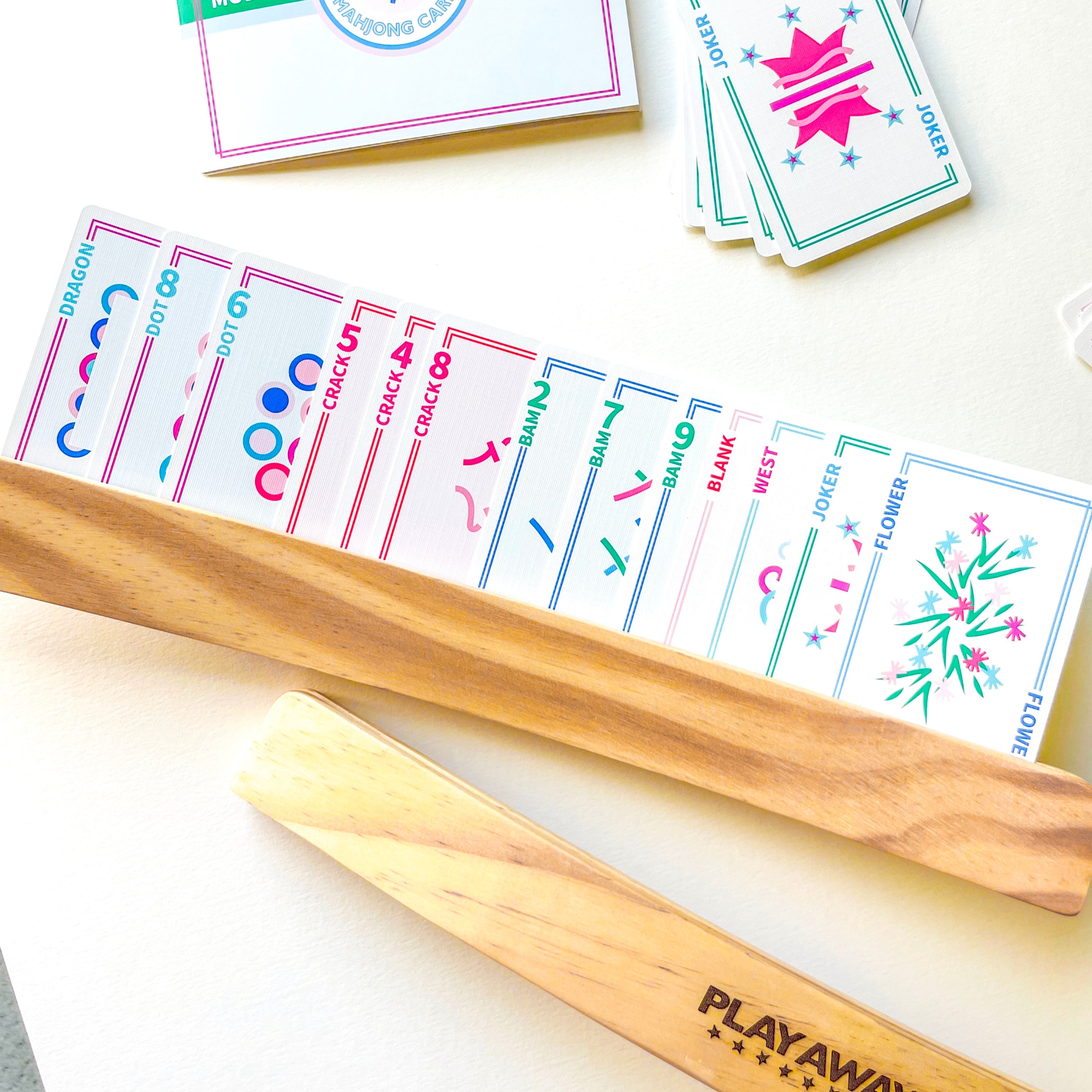 Mahjong Cards + Racks Bundle