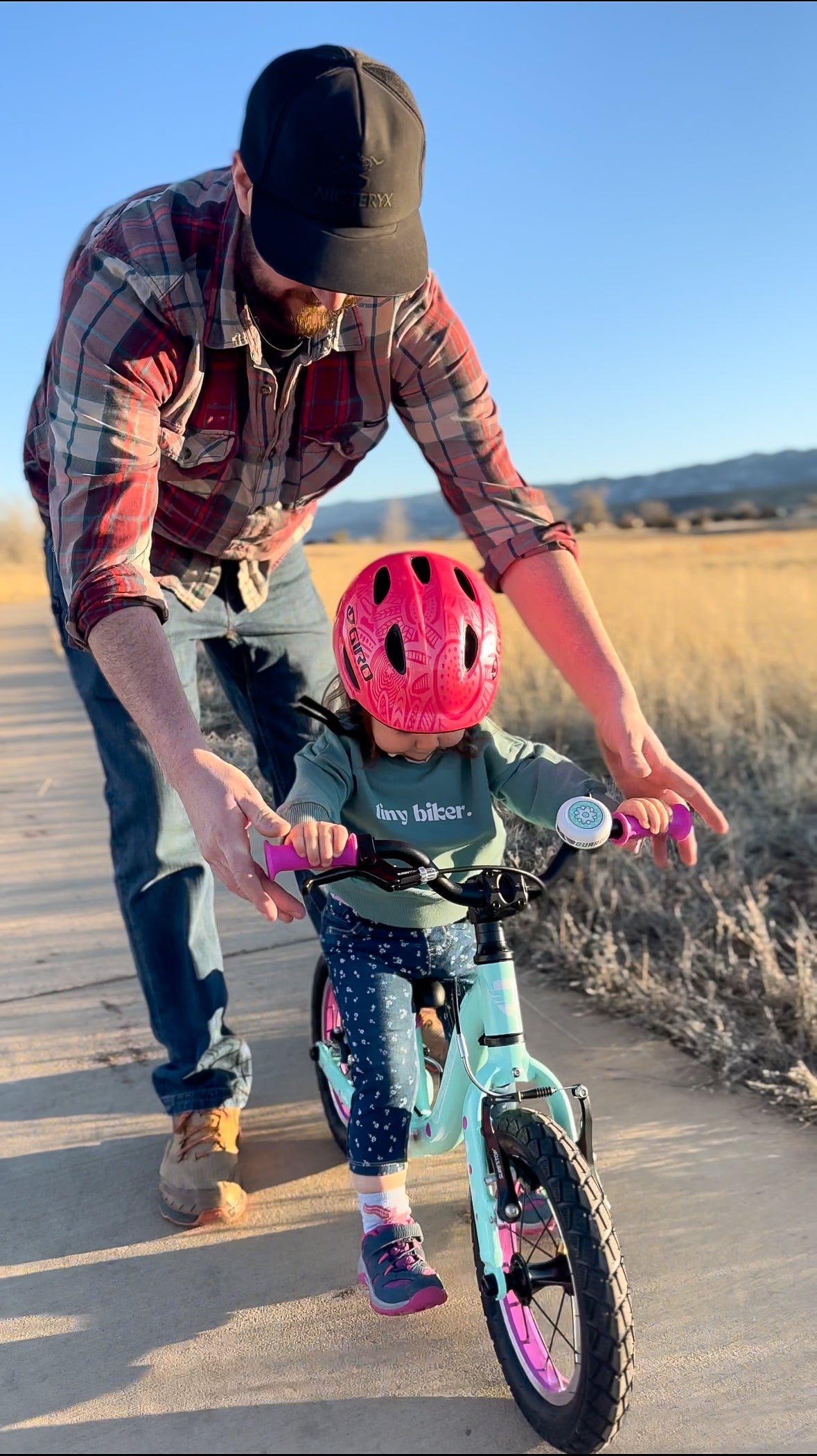 Kid's Organic Pullover in Teal, choose your adventure - 95% Cotton