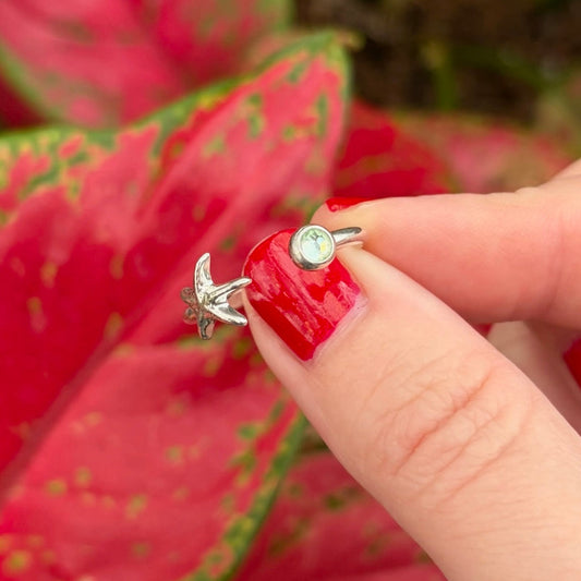 Starfish Adjustable Ring